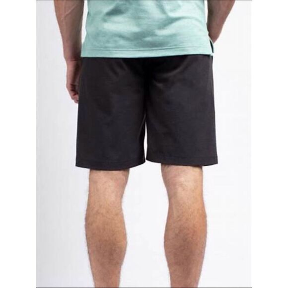Travis Mathew Beck Shorts Black 81% polyester, 13% cotton, 6% spandex Size 38 - Picture 5 of 11